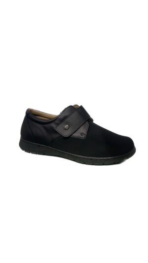 saguy´s Zapato Elastico Velcro Negro T42